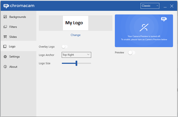 Chromacam User Guide v1.0 | Personify